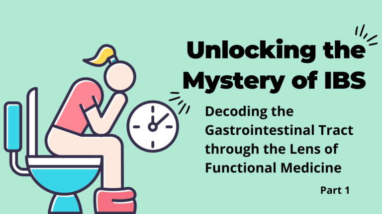 Gastrointestinal Tract from a Functional Medicine Perspective