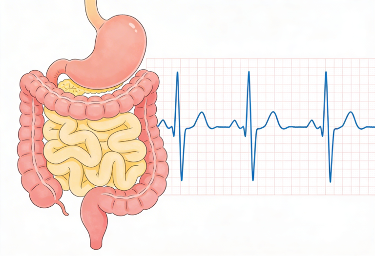 Heart rate variability waveform associated with vagus nerve activity