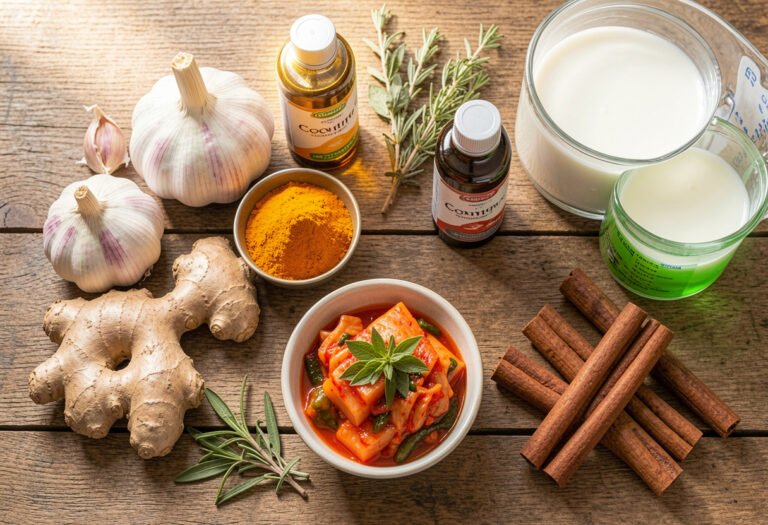 How to Combat Gut Infections Naturally Using Antimicrobial Foods