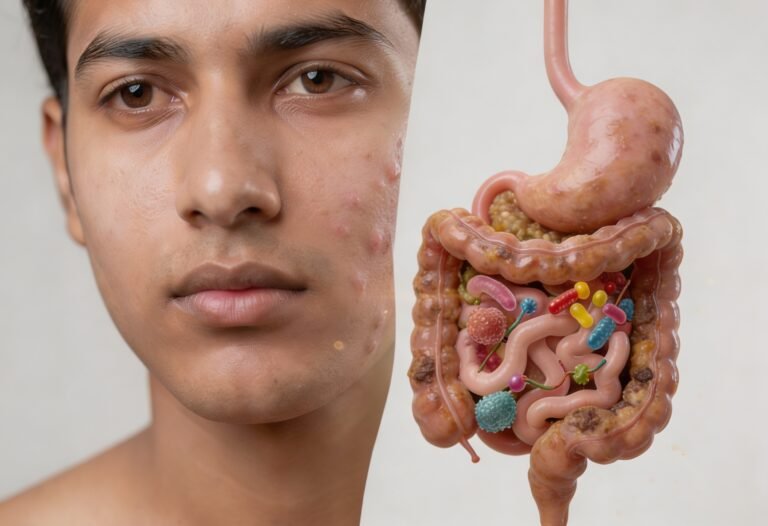 The Relationship Between Gut Health and Skin Disorders Like Acne and Eczema